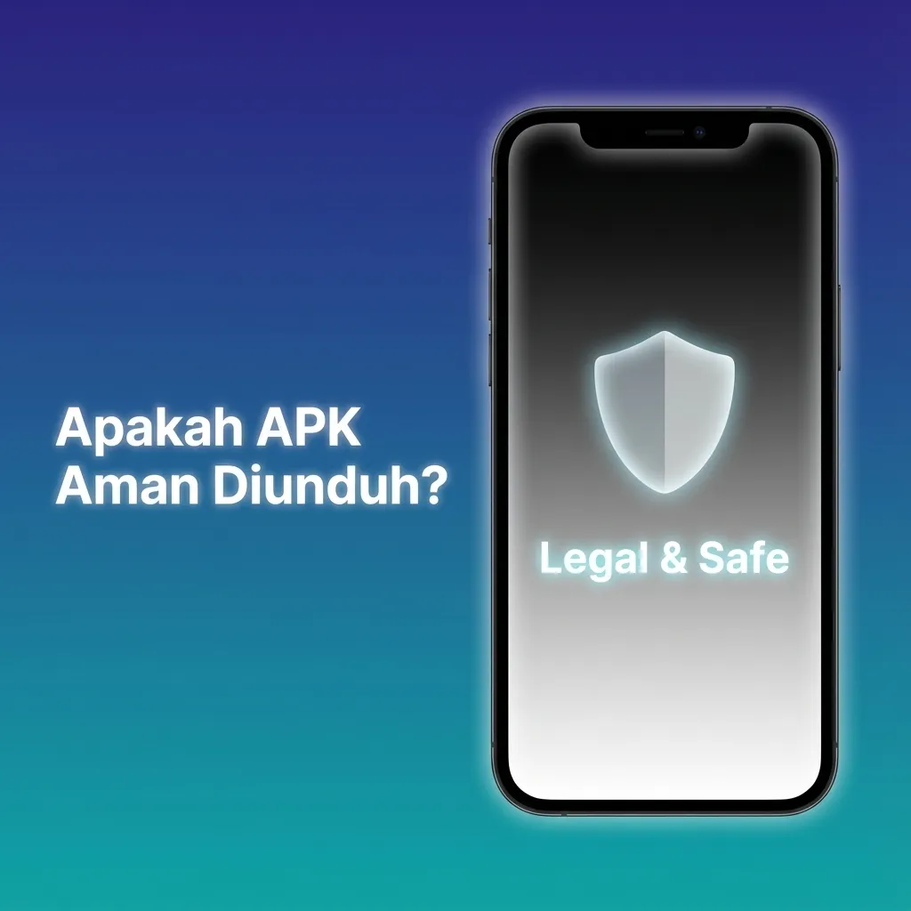 Ilustrasi keamanan APK: ikon gembok, sertifikat SSL, enkripsi kuat, dan lisensi perjudian resmi untuk pengalaman taruhan aman.