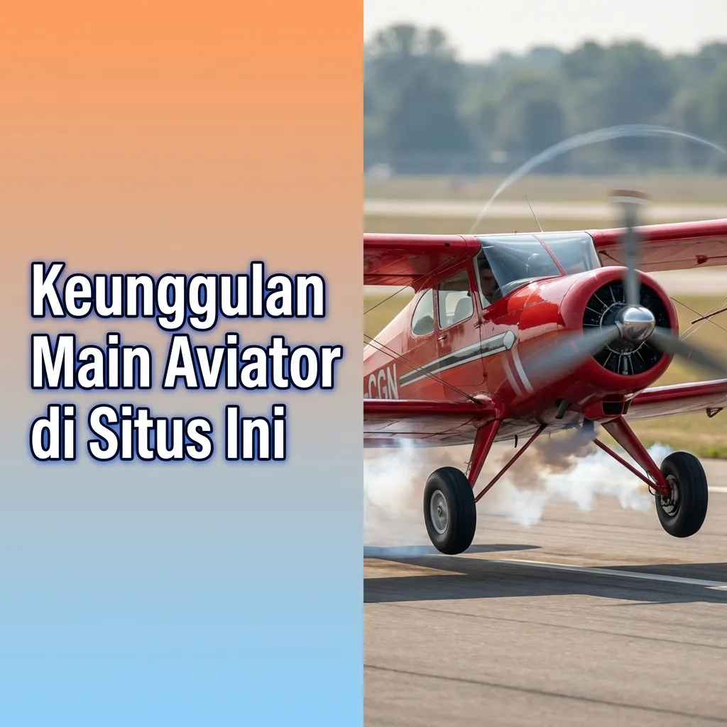 Ilustrasi keunggulan Aviator: ronde cepat, cash out kapan saja, mode demo, autobet, riwayat pengali, PWA mobile.