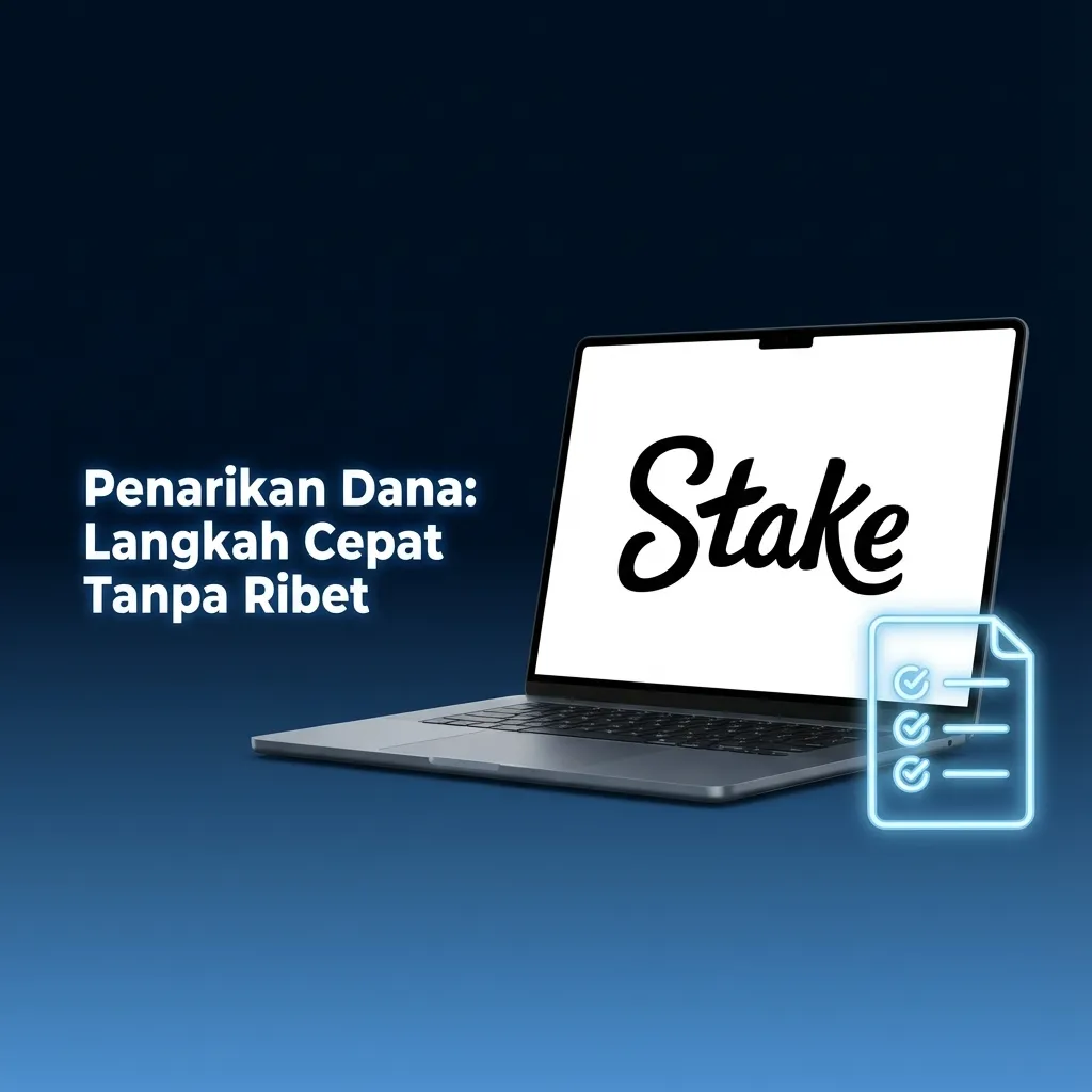 Infografik penarikan dana: Buka Dompet > Tarik, pilih metode, isi jumlah, konfirmasi 2FA, pantau status; verifikasi akun.