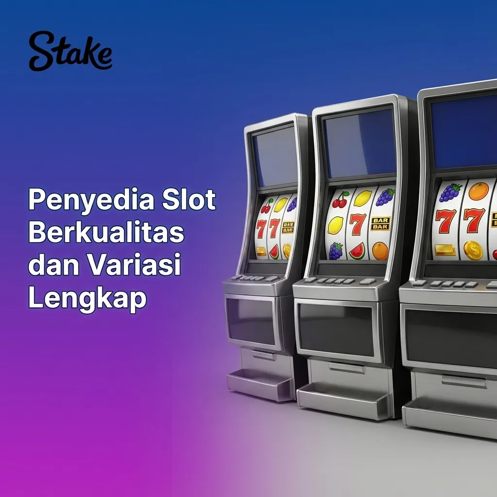 Infografik 65 penyedia slot aktif: visual berkualitas, RNG adil, variasi tema; Pragmatic Play, Play'n GO, Red Tiger.