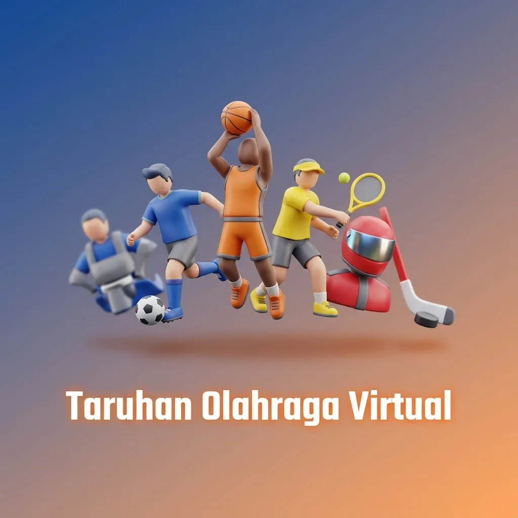 Taruhan olahraga virtual: laga RNG singkat; sepak bola, pacuan kuda, greyhound, dan bola basket.