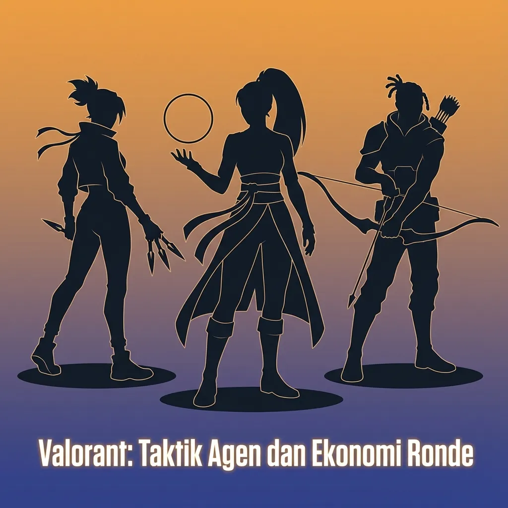 Grafik Valorant 5v5 menyorot taktik agen, ekonomi ronde, pasar taruhan, dan jadwal VCT Champions, Masters, dan Pacific.