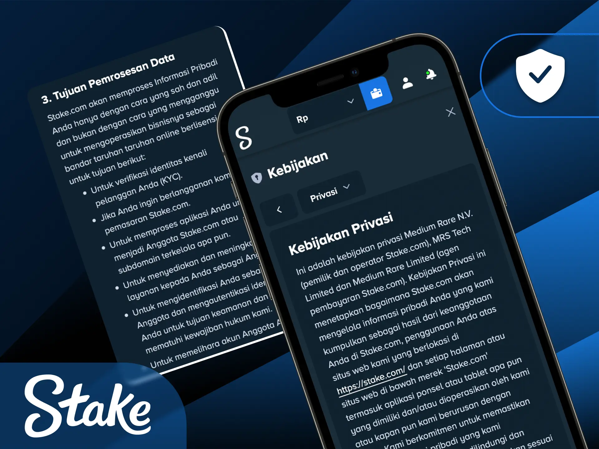 Pastikan keamanan file Stake App APK yang Anda unduh dari sumber resmi.