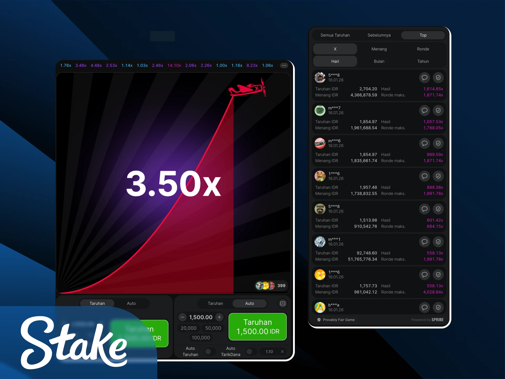 Gunakan strategi menang Aviator yang aman untuk pemula guna menjaga saldo Stake Indonesia Anda.