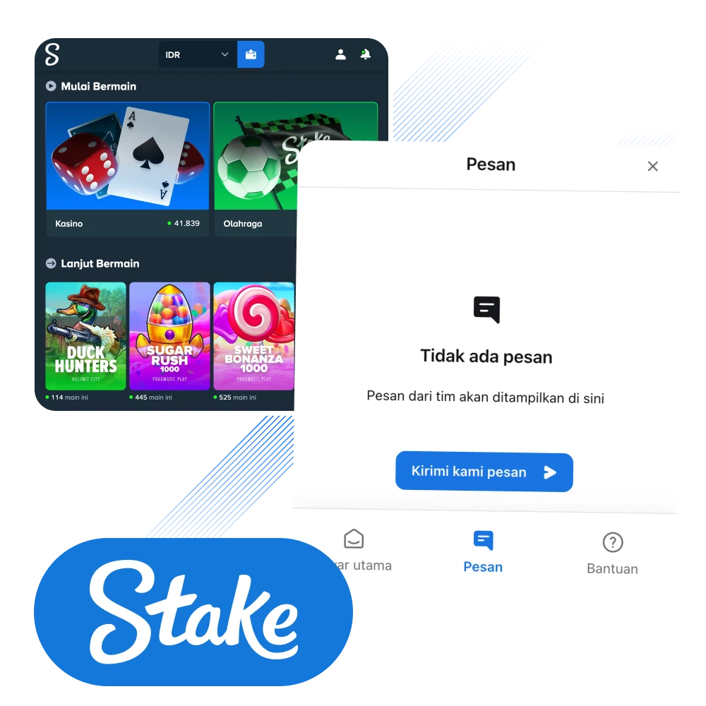 Manfaatkan layanan bantuan layanan pelanggan untuk pengguna Indonesia yang siap membantu segala kendala Anda di Stake.