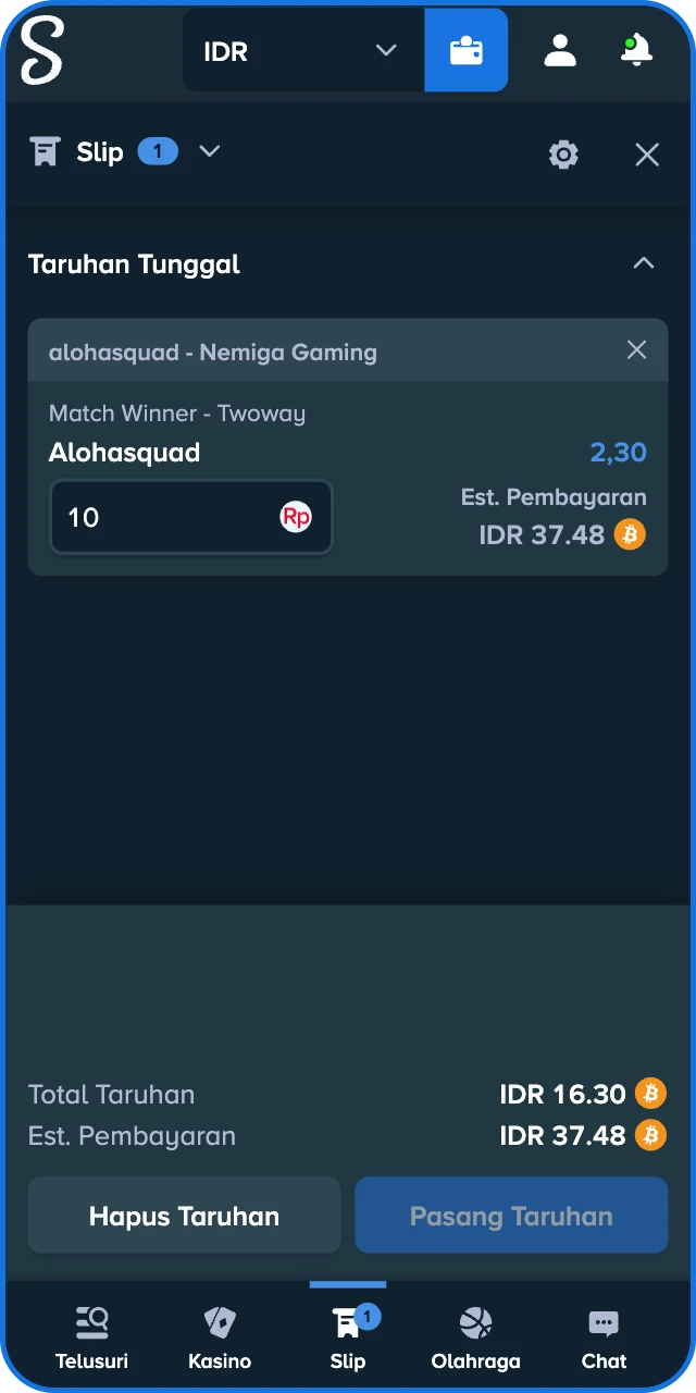 Pasang taruhan Anda sekarang dan dukung tim andalan melalui layanan Stake Indonesia.