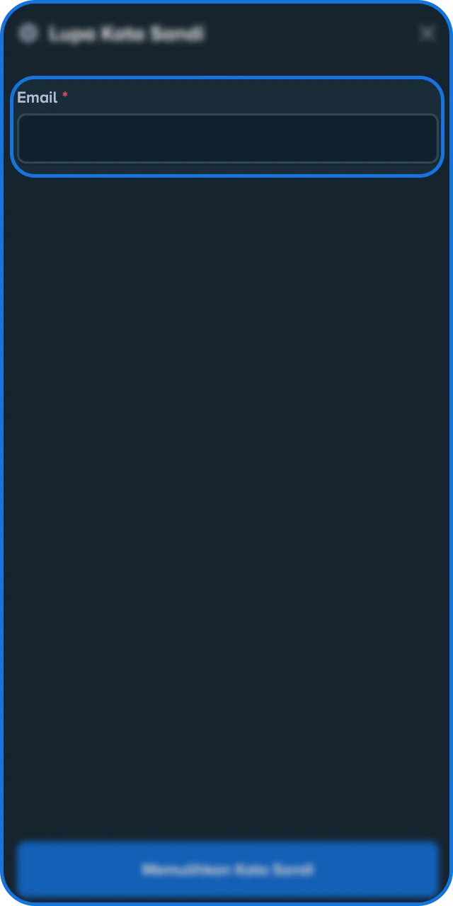 Isi informasinya sesuai dengan data yang terdaftar di akun Stake Indonesia.