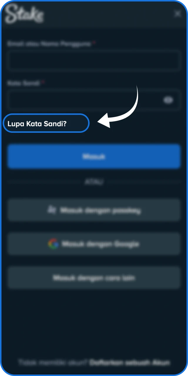 Segera buka situsnya untuk memulai pemulihan akses akun Stake Indonesia.