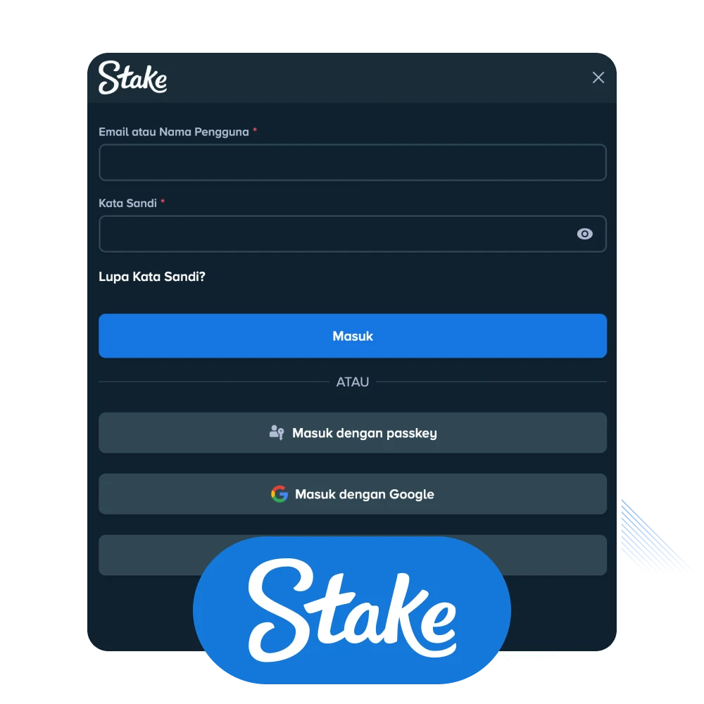 Segera login ke akun Stake Indonesia Anda untuk mulai menikmati taruhan terbaik.