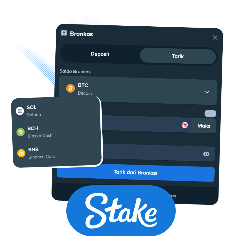 Pelajari panduan lengkap penarikan di Indonesia mengenai metode, waktu, dan limit Stake.
