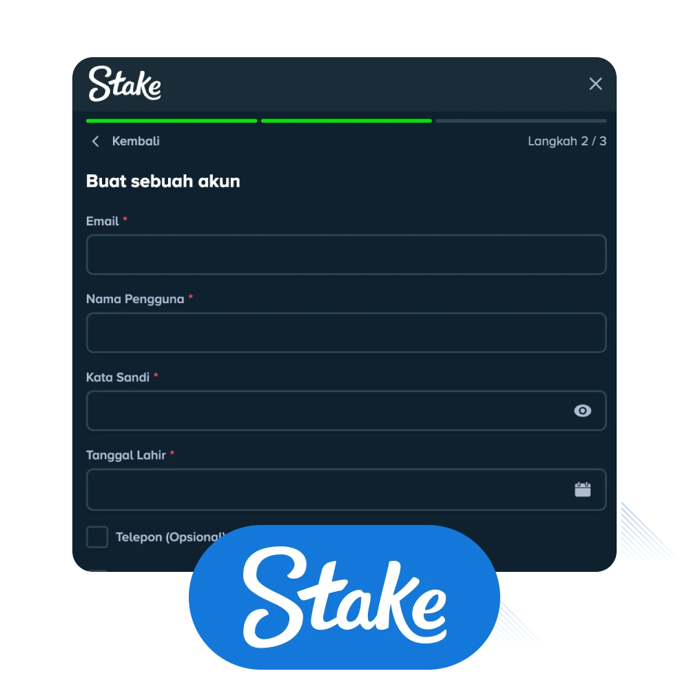 Mulailah akses kasino dan sportsbook dalam hitungan menit di Stake Indonesia resmi.