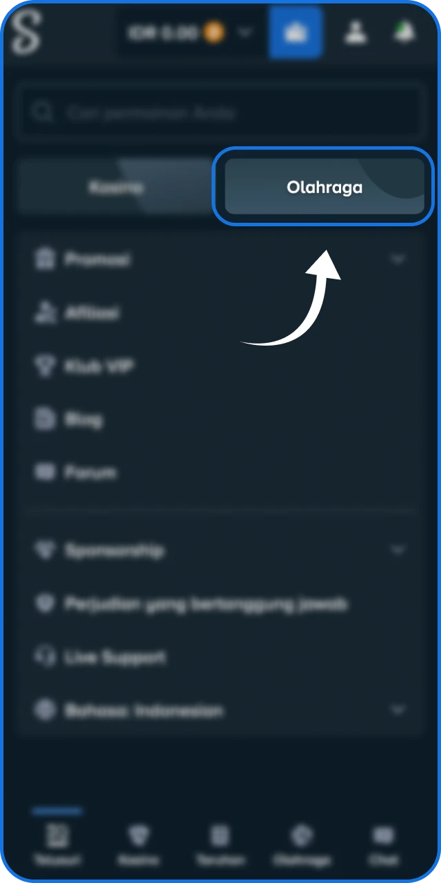 Pilih Pertandingan favorit Anda dari daftar taruhan yang tersedia di Stake Indonesia.